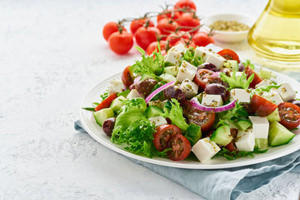 Greek Salad with Feta Cheese