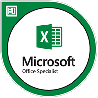 MOS Excel Badge