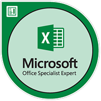 MOS Excel Expert Badge